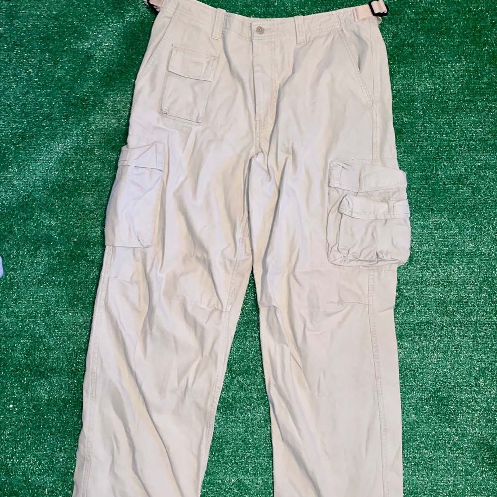 Vintage 1997 Gap Tan Cargo Pants chinos dress